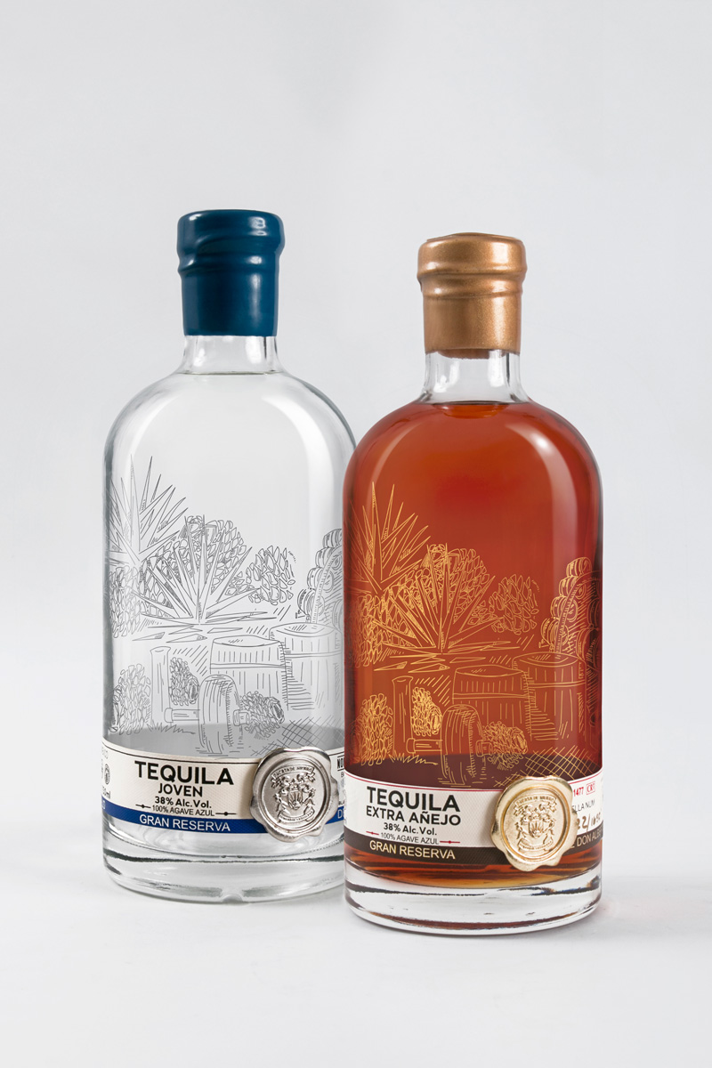 Product Shot Tequila Gran Reserva Don Alberto